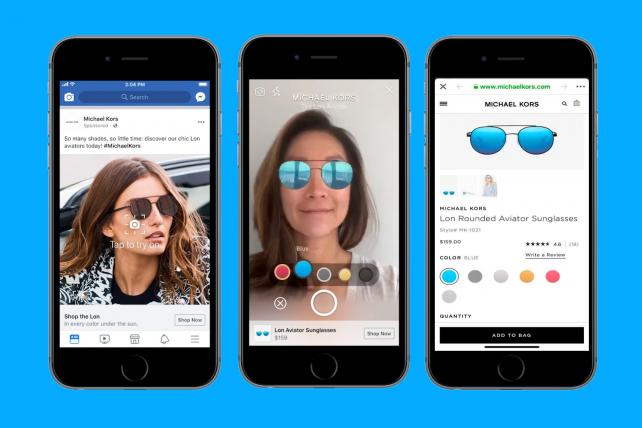 Facebook AR ads